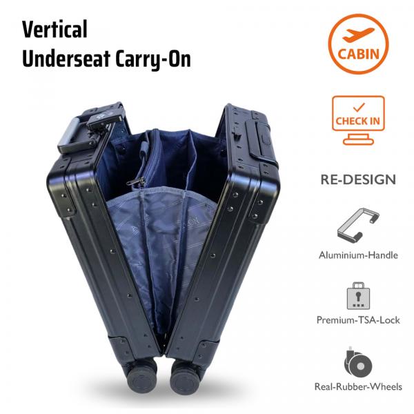 1755 Vertical Underseat Carry-On Onyx